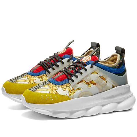 versace chain multicolor|Versace chain reaction white.